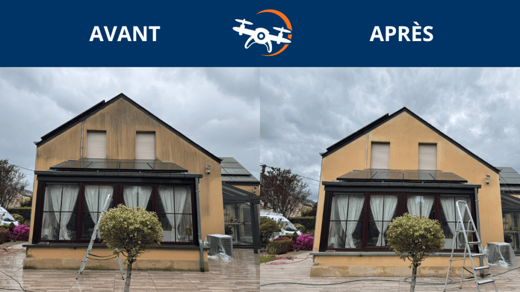 Nettoyage de façade à Arlon