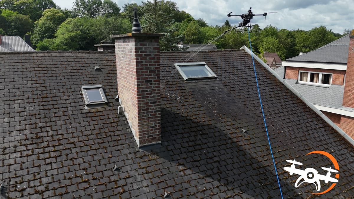 Nettoyage toiture à Woluwe-Saint-Pierre, à côté de Bruxelles