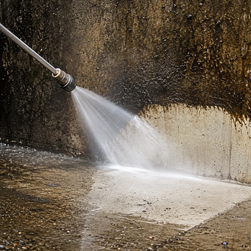 Le nettoyage à l'eau chaude est efficace et ne nécessite pas de produits