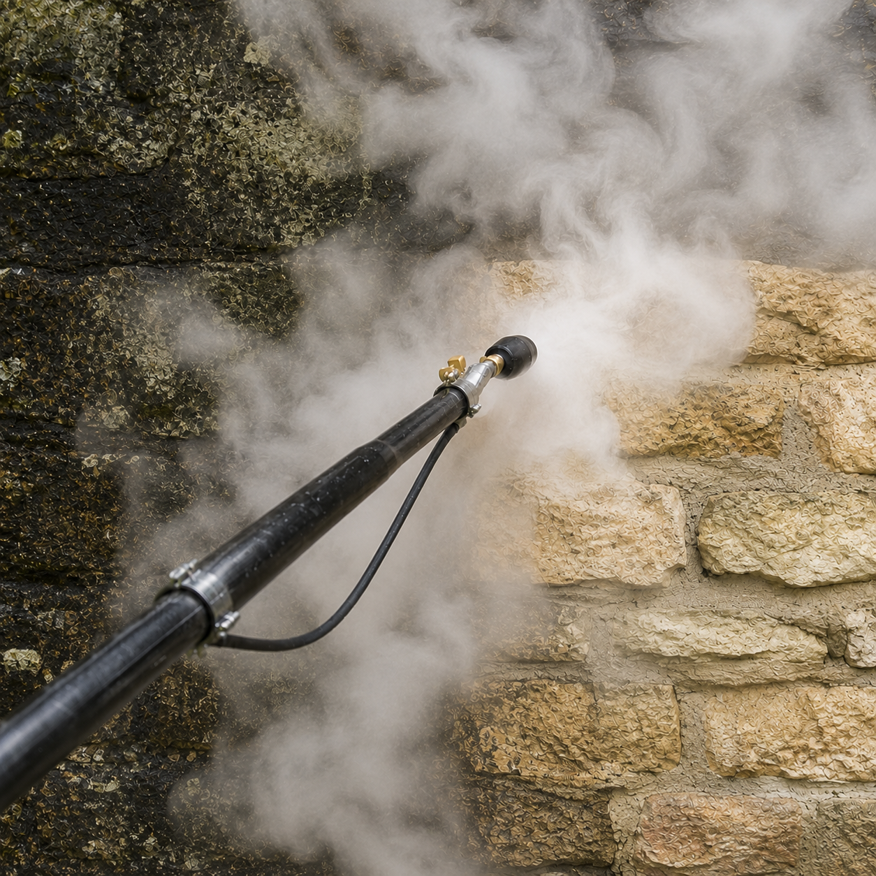 La vapeur permet de nettoyer tous types de support en respectant les matériaux