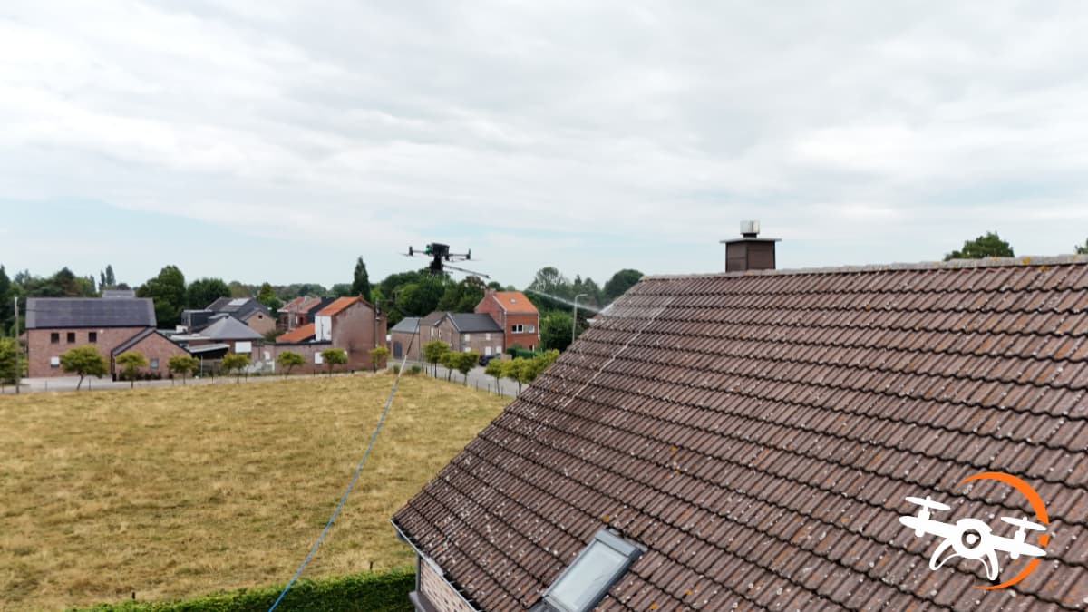 Traitement de toiture et nettoyage de panneaux solaires à Voroux-Goreux, à côté de Liège