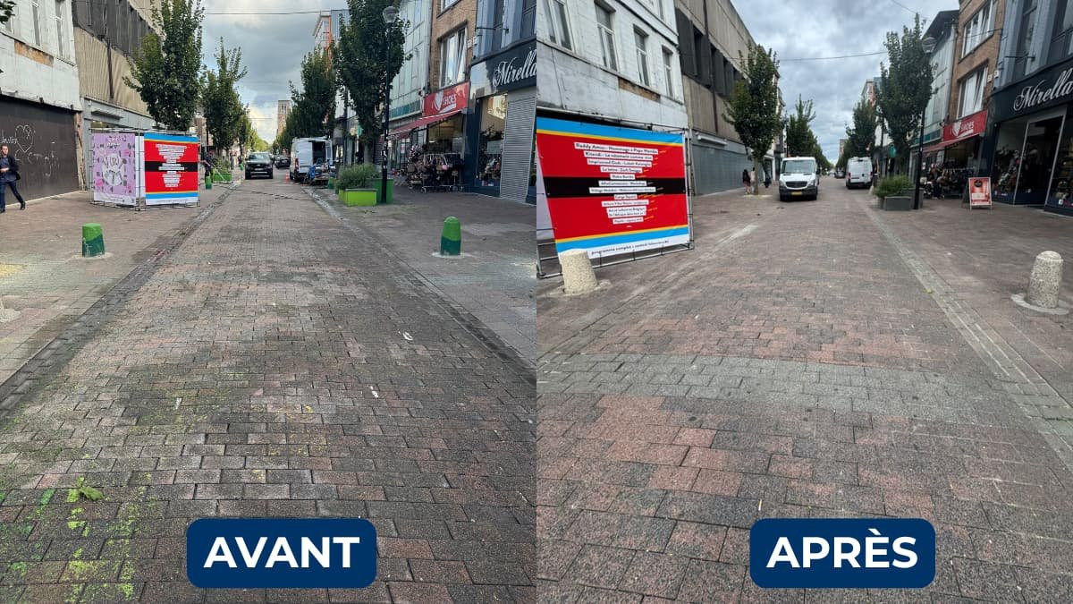 Nettoyage vapeur à La Louvière